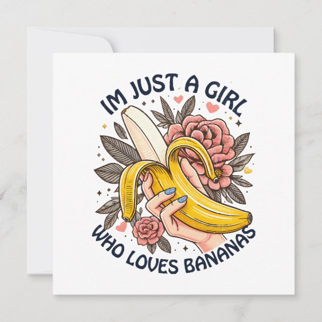 バナナが大好きな女の子 (正面)