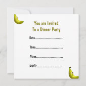 バナナさん 招待状 (裏面)