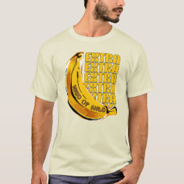 バナナでちょっとワイルドなゲイライバル熱狂的ギフト Tシャツ
