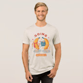 バナナでパーティーを盛り上げよう!Tシャツ トライブレンドTシャツ (正面全面)