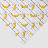 バナナとストライププリント 薄葉紙 (詳細)