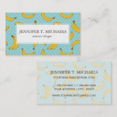 バナナとポークドット 名刺 (正面/裏面)