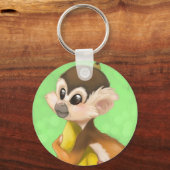 バナナとリス・モンキー キーホルダー (正面)