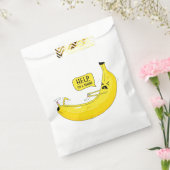 バナナと靴下 フェイバーバッグ (封をした状態)