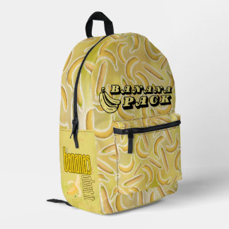 バナナなしBanana BackPack プリントバックパック