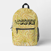 バナナなしBanana BackPack プリントバックパック (正面)