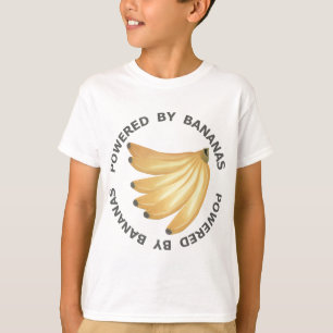 バナナによって動力を与えられる Tシャツ