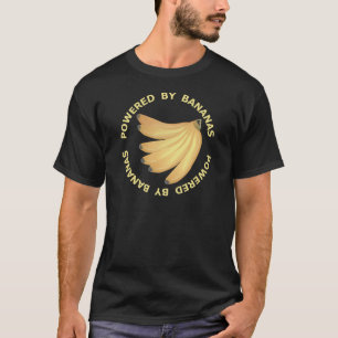 バナナによって動力を与えられる Tシャツ