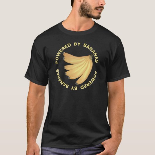 バナナによって動力を与えられる Tシャツ (正面)