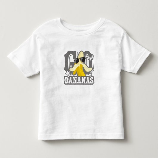 バナナに行く トドラーTシャツ (正面)