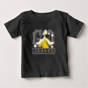 バナナに行く ベビーTシャツ