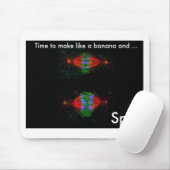 バナナのように作れば…裂いて下さい マウスパッド (マウス)
