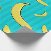 バナナのイラスト ラッピングペーパー (角)