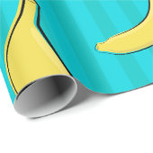 バナナのイラスト ラッピングペーパー (ロールコーナー)
