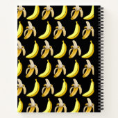 バナナのコンポジションノートブック幅広いルールド ノートブック (裏面)