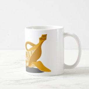 バナナのタイプエラーが付いているコーヒー・マグ コーヒーマグカップ