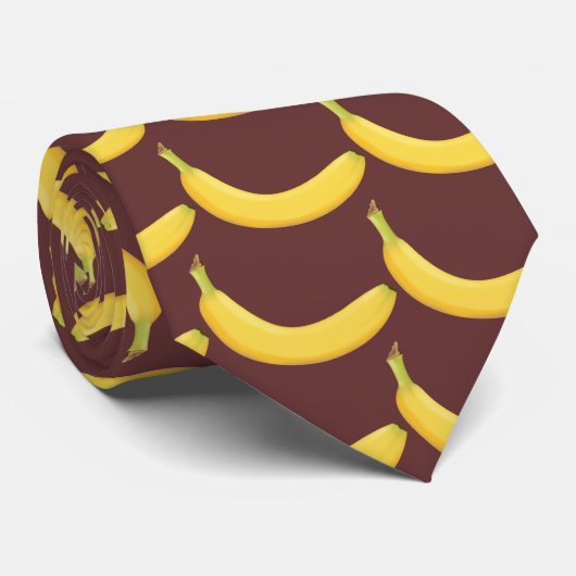 バナナのタイ ネクタイ (ロール)