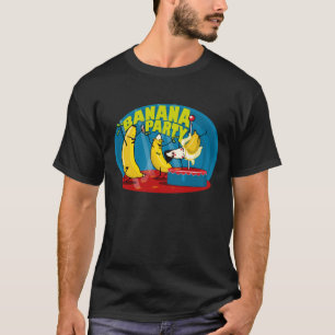 バナナのパーティー Tシャツ