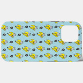 バナナの上の猫 Case-Mate iPhoneケース (裏面 (横))