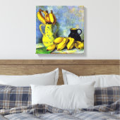 バナナの付いた投手 キャンバスプリント (インサイチュ (寝室))