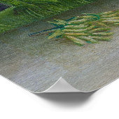 バナナの収穫、有名絵を描な ポスター (角)