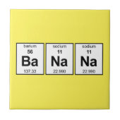 バナナの周期表 タイル (正面)