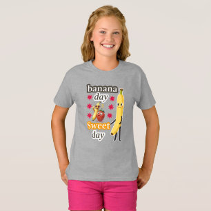 バナナの日、最高の甘い日 Tシャツ