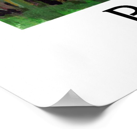 バナナの木 ポスター (角)