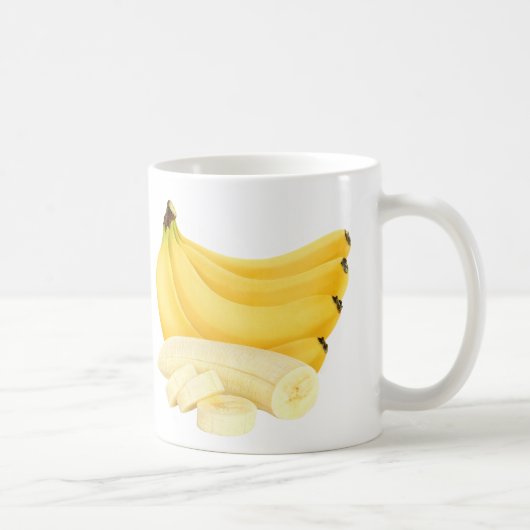 バナナの束を切る コーヒーマグカップ (右)