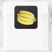 バナナの束 スクエアシール (バッグ)