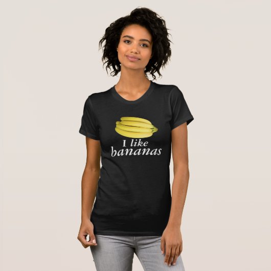 バナナの束 Tシャツ (正面フル)