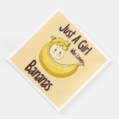 バナナの果物好きが大好きな、かわいい女の子 (コーナー)