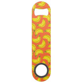 バナナの水色 スピード栓抜き (正面)