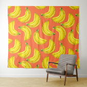バナナの水色 タペストリー (インサイチュ(横))