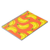 バナナの水色 ノートブック (左側)