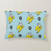 バナナの猫 アクセントクッション (裏面)