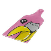 バナナの猫 カッティングボード (角)