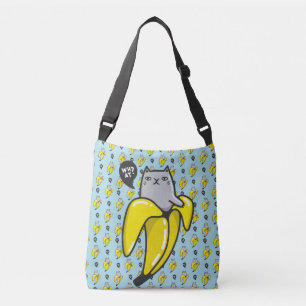 バナナの猫 クロスボディバッグ
