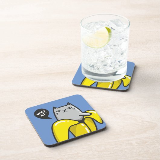 バナナの猫 コースター (右側)