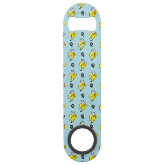 バナナの猫 スピード栓抜き (正面)