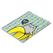 バナナの猫 ノートブック (左側)