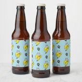 バナナの猫 ビールラベル (ボトル)