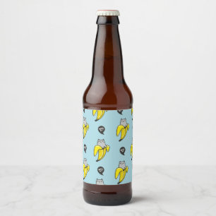 バナナの猫 ビールラベル