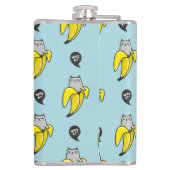 バナナの猫 フラスク (裏面)