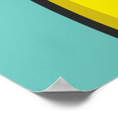 バナナの猫 ポスター (角)