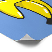 バナナの猫 ポスター (角)