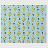 バナナの猫 ラッピングペーパー (フラット)