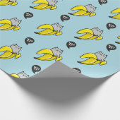 バナナの猫 ラッピングペーパー (角)
