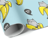 バナナの猫 ラッピングペーパー (ロールコーナー)