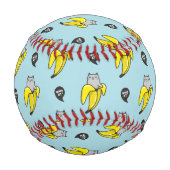 バナナの猫 野球ボール (裏面)